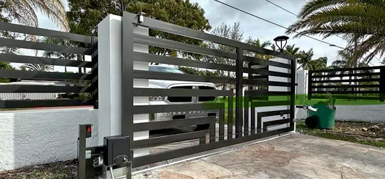 Automatic Driveway Gate Installation Johnston
